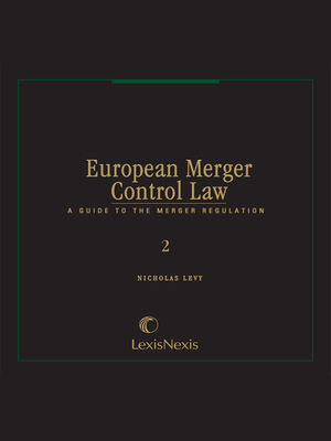cover image of European Merger Control Law
